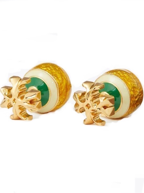 Tory Burch Jewelry - Tory Burch bauble backed double stud earrings
